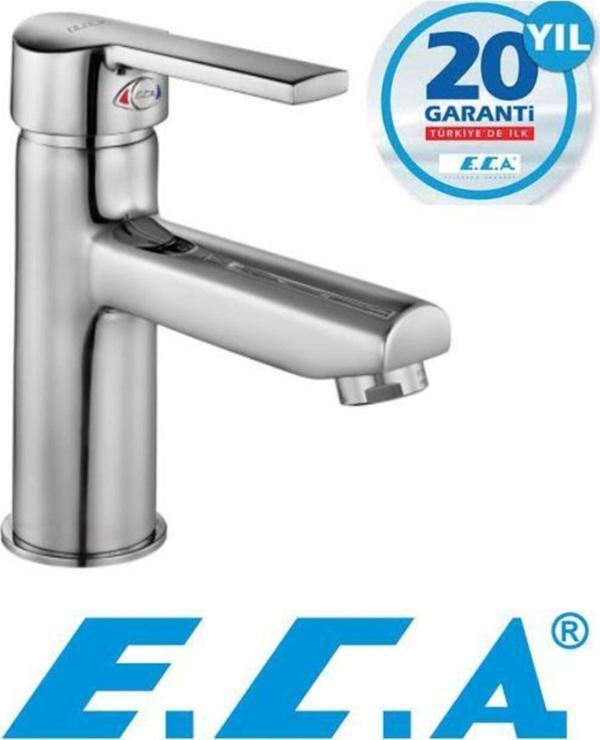 Eca Delta Tek Gövde Lavabo Bataryası Armatürü 102108686 20 Yıl Garantili - Image 1