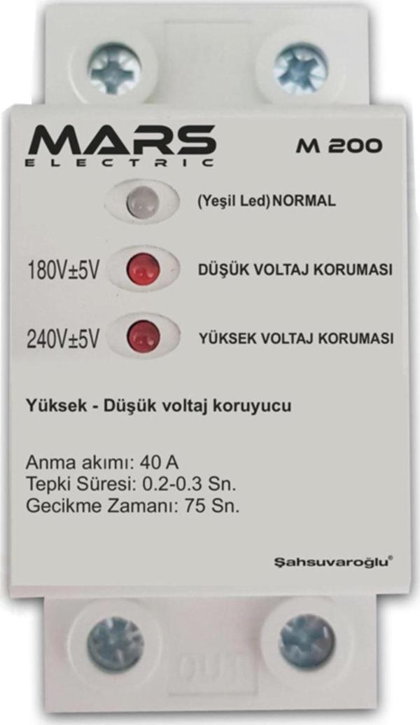 Mars Voltaj Koruyucu - Elektronik Cihaz Koruyucu -  M200 - Image 1