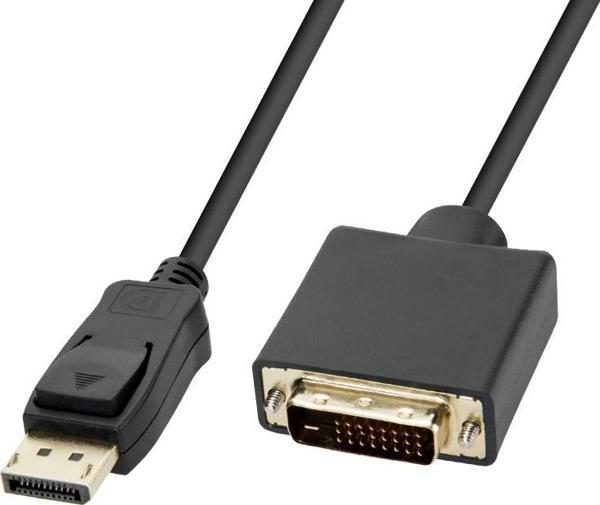 DISPLAY PORT TO DVI 24+1 - 1.8 METRE KABLO - Image 1