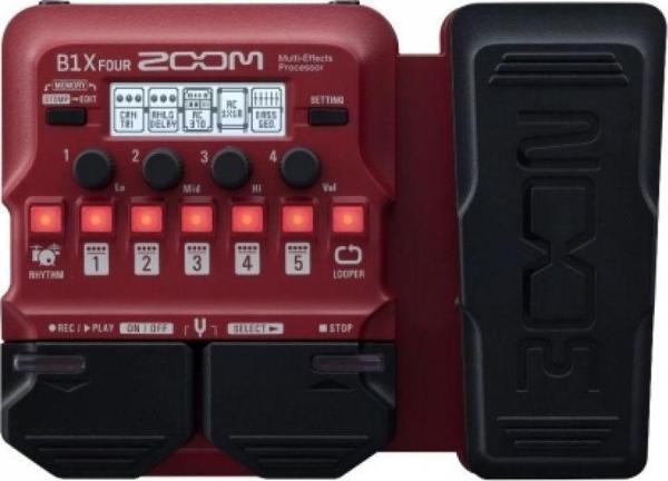 Zoom B1x FOUR Expression Pedallı Bass Multi-Efekt Prosesörü - Image 1