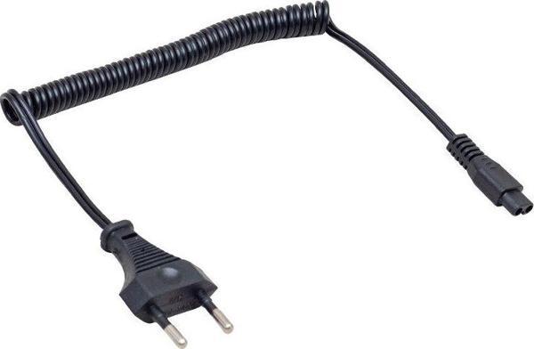 TIRAŞ MAKİNELERİ VE IŞILDAKLAR İÇİN SPİRAL MODEL 220 VOLT AC CEREYAN POWER KABLOSU (1 METRE) - Image 1