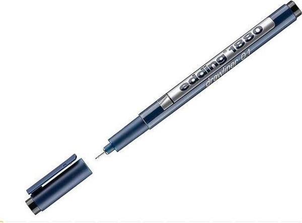 Edding Teknik Çizim Kalemi 0.1 mm - Image 1