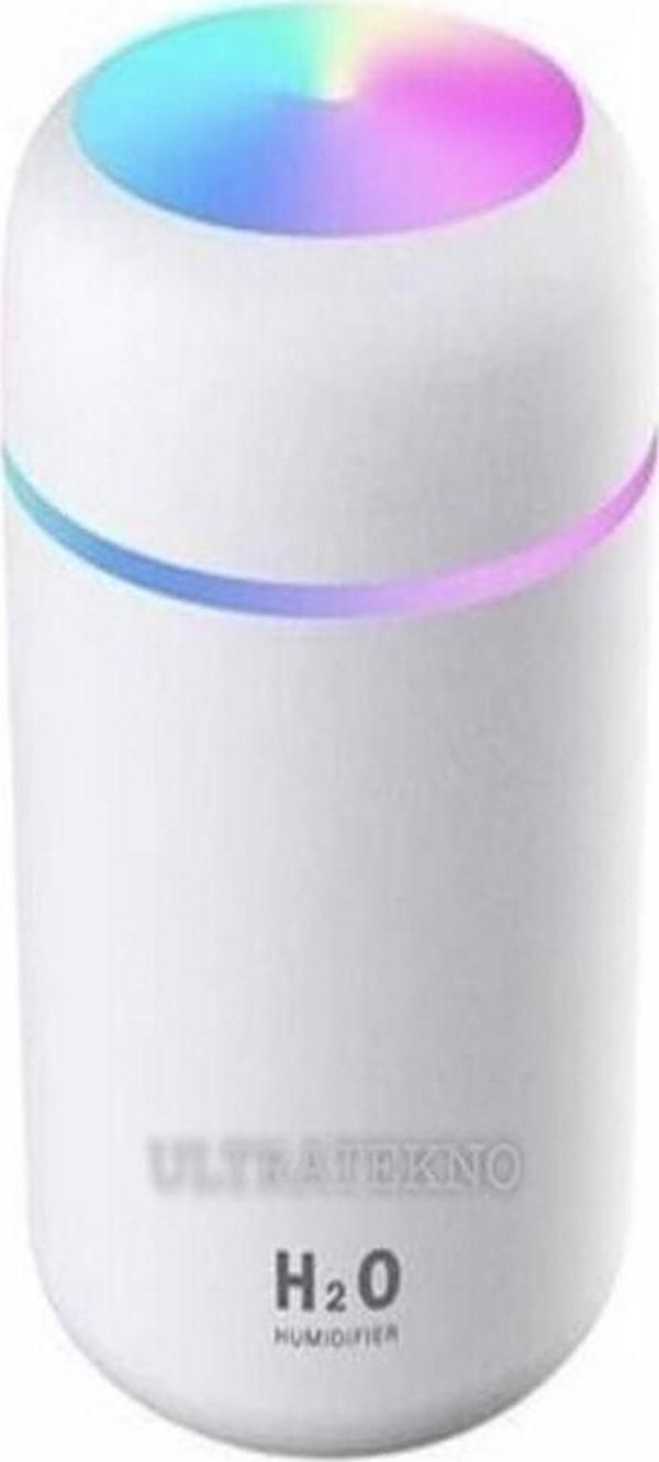 Ultratekno H2O Humidifier Hava Oda Araç Nemlendirici Led Işıklı Buhar Makinesi - Image 1