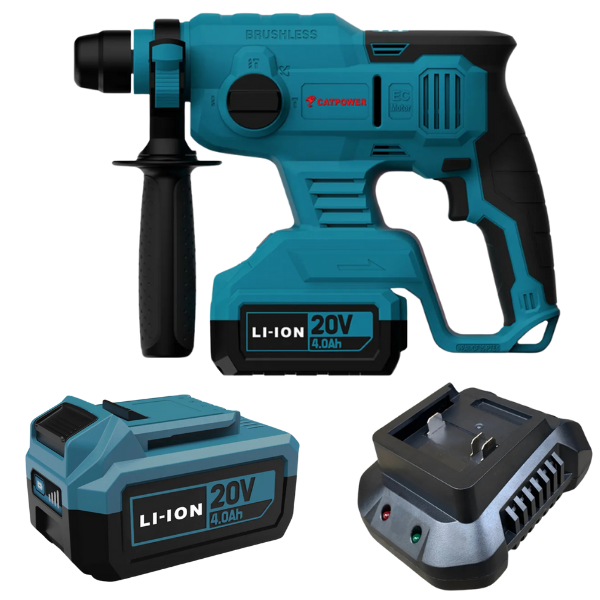 CATPOWER KÖMÜRSÜZ AKÜLÜ KIRICI DELİCİ 1*4 AH AKÜ+ŞARJ ALETİ (4225) - Image 1