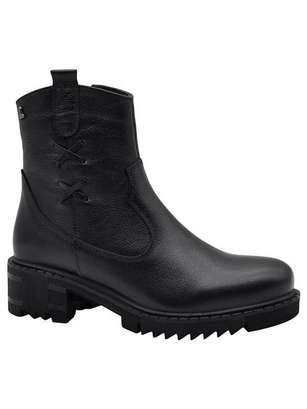 VENÜS 1950835K TOPUKLU FERMUARLI KADIN DERİ BOT - Image 1