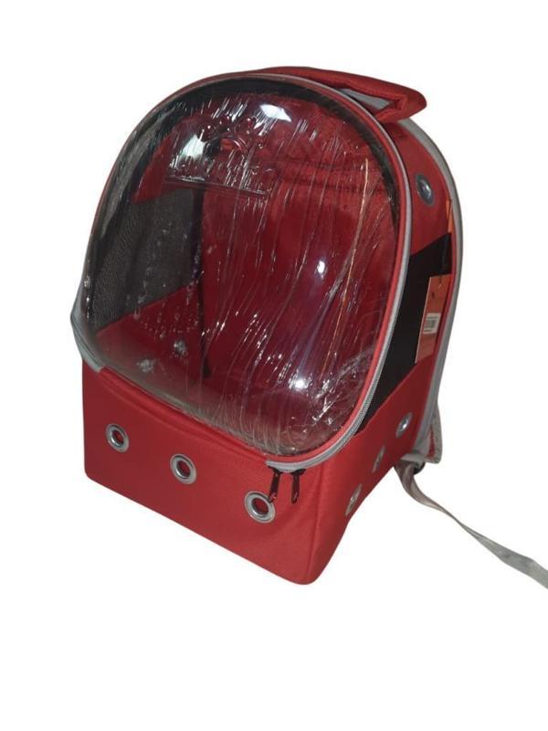 La Vista Dalton FİX Kedi, Küçük Köpek Taşıma Çantası Kırmızı 30-25-45cm - Image 1