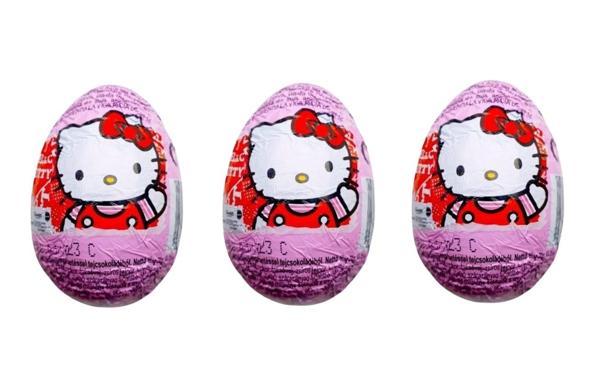 Hello Kitty Glutensiz Çikolatalı Sürpriz Yumurta 20 g (3 ADET) - Image 1