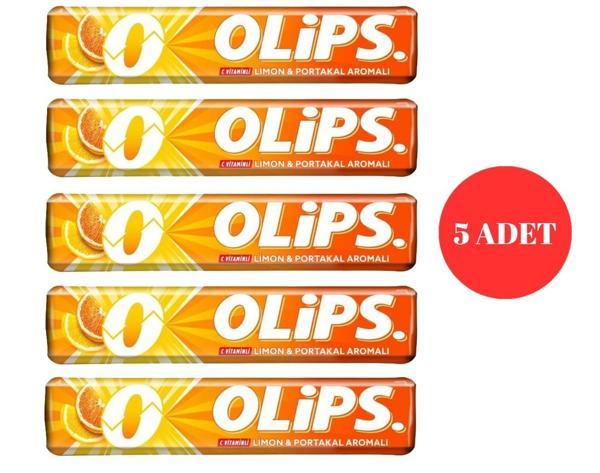 Olips Limon Portakal Aromalı Bonbon Şekerleme 28 g (5 ADET) - Image 1