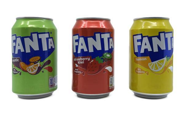 Fanta Limon - Tropik Meyve - Çilek & Kivi Aromalı Gazlı İçecek 3'lü Set - Image 1