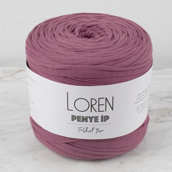 Loren Penye Kumaş El Örgü İpi Gül Kurusu - 88 - 34270 - Image 1