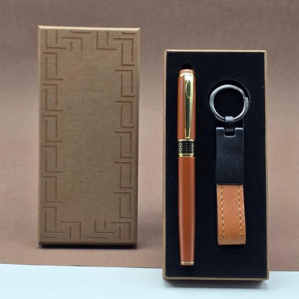 Büro Ev Ofis Hediyesi için Kutulu Stil Kalem Anahtarlık Seti - Image 1