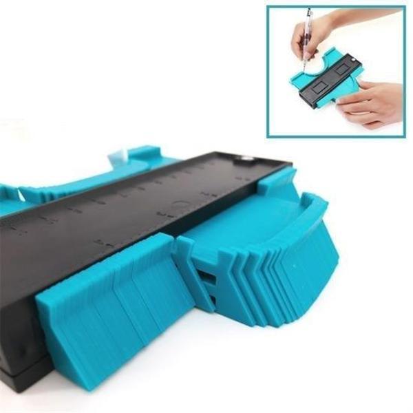 Büro Ev Ofis Mutfağı için Plastik Kontur Ölçüm Cihazı Ahşap Fayans Şekillendirme Kalıbı - Image 1