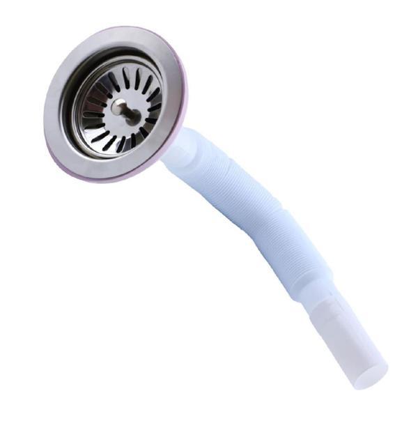 Özbest Geniş Ağızlı Tırnaklı Körüklü Lavabo Sifon - Image 1