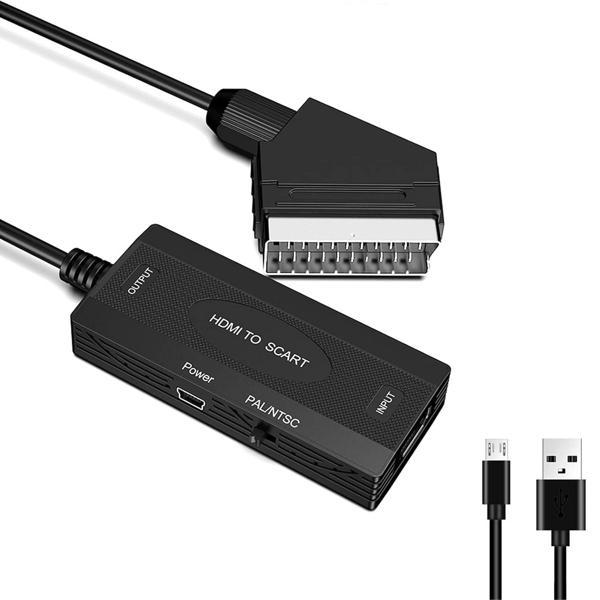Ga94 Hdmi to Scart 1080p HD AV Video Çevirici Dönüştürücü Adaptör - Image 1