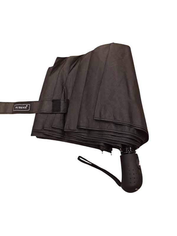 8 Tel Lüx Yarı Otomatik  Siyah Erkek  Şemsiye - Image 1