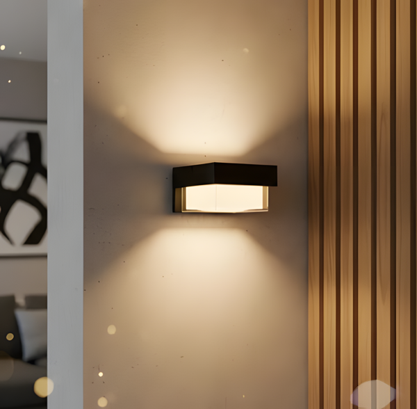 Kendal KDA713 DEKORATİF LED APLİK 12W 1080 Lümen ABS - KARE - Gün Işığı - Image 1