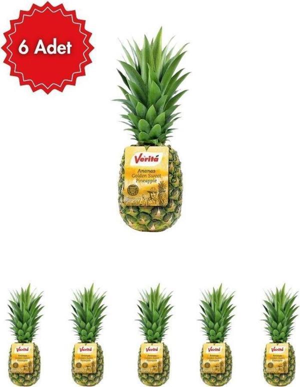 Verita Ananas 6'lı Avantaj Paketi (Taze & Sulu Tropikal Lezzet) - Image 1