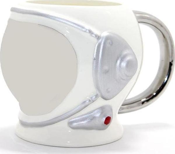 MDB Uzay Temalı Porselen Kupa Bardak - Image 1