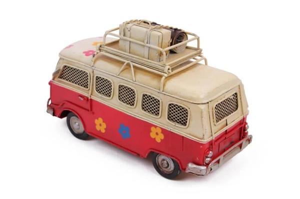 Dekoratif Metal Minibüs Çerçeveli ve Kumbaralı - Image 1