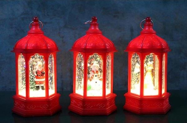 Yılbaşı Temalı Işıklı Kar Küresi - Image 1