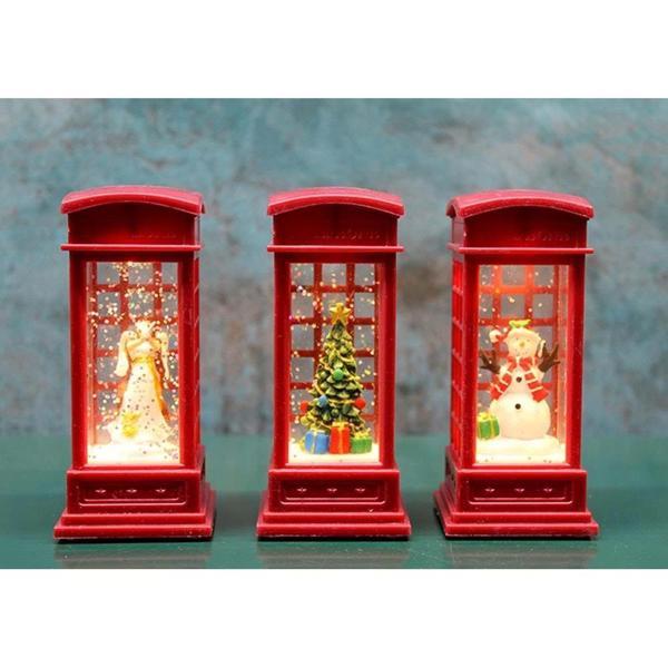 Telefon Kulübeli Işıklı Kar Küresi - Image 1