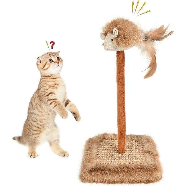 MDB Sesli Oyuncaklı Kedi Tırmalama Tahtası - Image 1