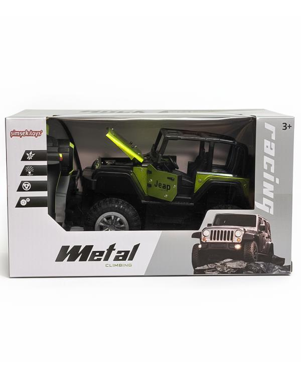 Şimşek Toys Uzaktan Kumandalı 1:20 Şarjlı Metal Off Road Işıklı Safari Aracı Yeşil 690 - Image 1