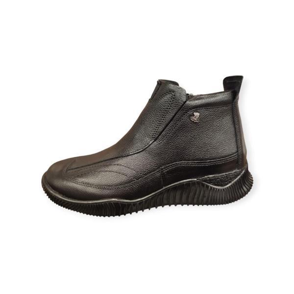 VENÜS 1953874K DÜZ TABAN ORTOPEDİK DERİ GÜNLÜK KADIN BOT - Image 1