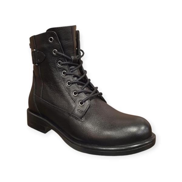 VENÜS 1852532K DÜZ TOPUK FERMUAR VE BAĞCIKLI DERİ KADIN BOT - Image 1