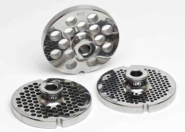 Salvador İnox Paslanmaz Kıyma Makinesi Aynası, Ağızı 12 No - 4 mm - Image 1