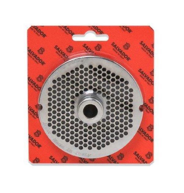 Salvador İnox Paslanmaz Kıyma Makinesi Aynası, Ağızı 12 No - 8 mm - Image 1