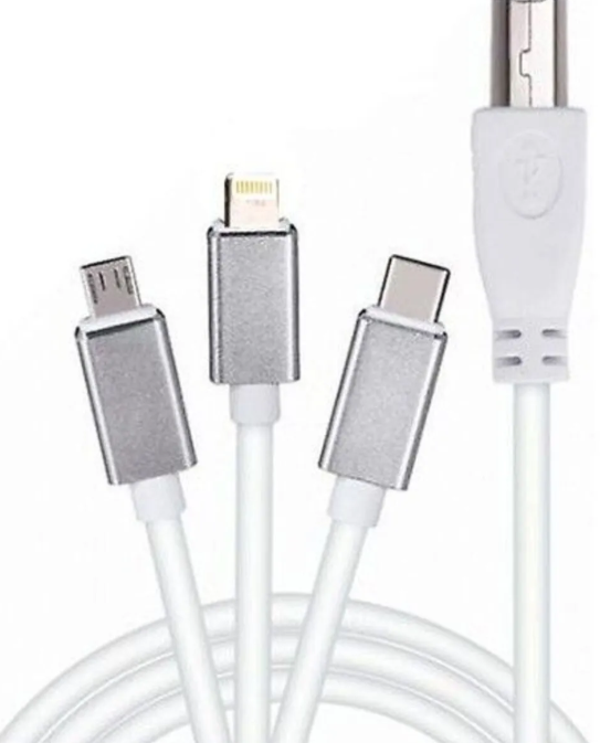 ZR362 Ads 501 Type-C 3 İn 1 Yazıcı Kablosu - Image 1