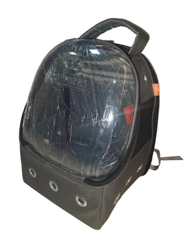 La Vista Dalton FİX Kedi, Küçük Köpek Taşıma Çantası Gri 30-25-45cm - Image 1