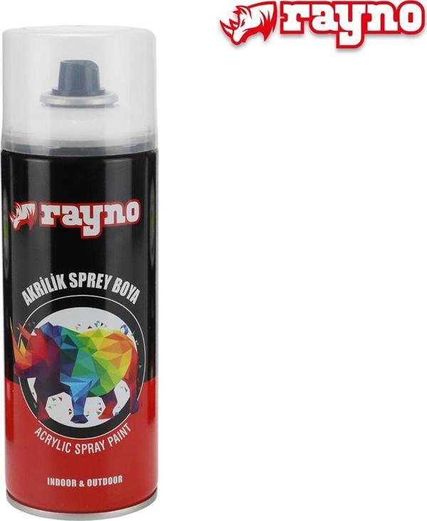 Rayno Sprey Boya 400ml/300gr Mat Gümüş Gri - RAL9006 - Image 1