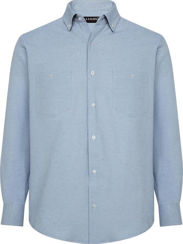 Lugon Erkek Çift Cep Kışlık Kaşmir Gömlek - Image 1