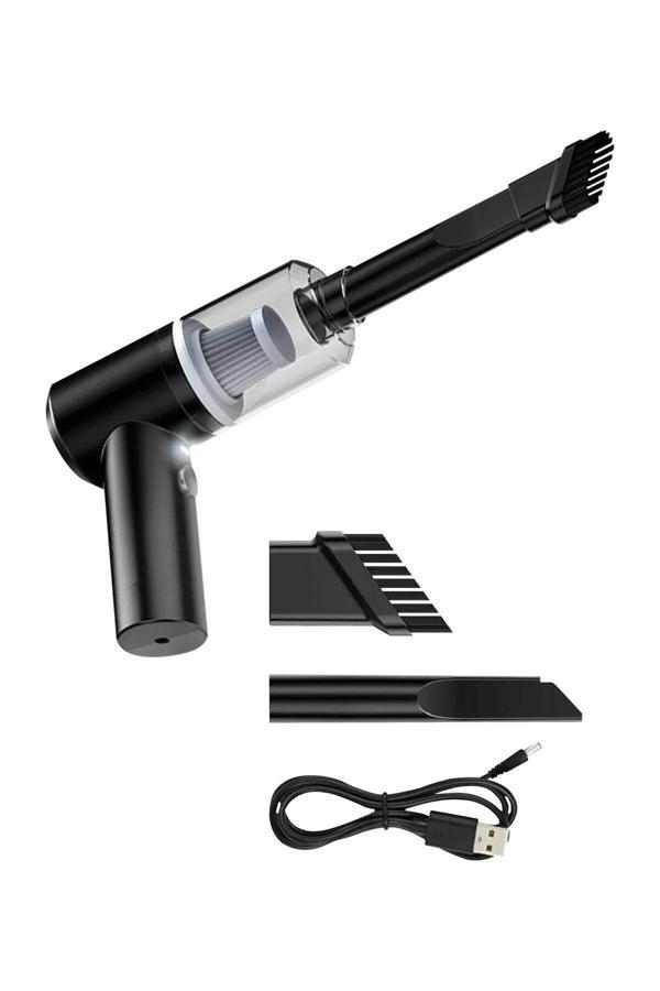 Araç Süpürgesi Mini Usb Şarjlı Vakumlu El Süpürgesi Çok Fonksiyonlu Şarjlı - Image 1