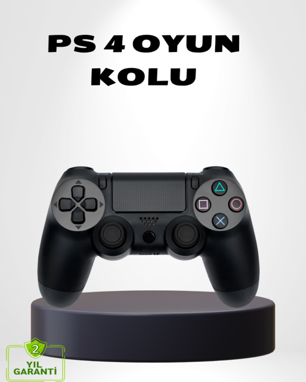 Titreşimli Kablosuz Oyun Kolu – PS4, PC, Mobil, Tablet ve Steam Uyumlu - Image 1
