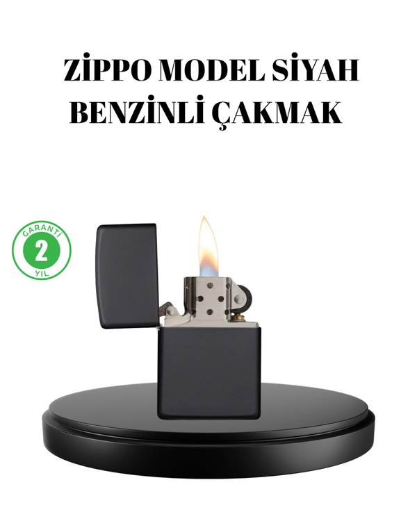 Metal Gövdeli Tasarım Çakmak Mat Yüzeyli ve Ergonomik Tutma Özellikli - Image 1