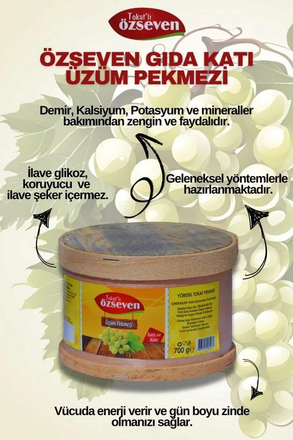 Özseven Katı Üzüm Pekmezi 700gr - Image 1