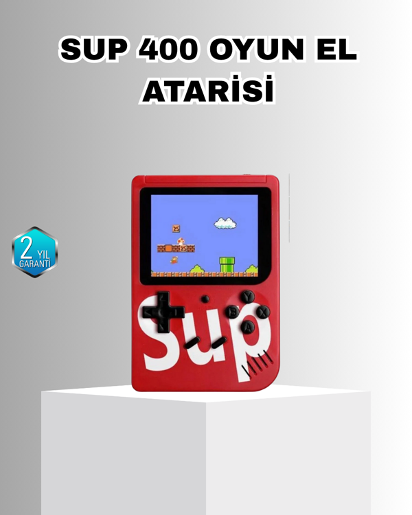 SUP Game Box El Konsolu – 500 Oyunlu, TV Bağlantılı, 5 Saat Oyun Süresi - Image 1