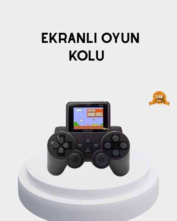 Atari S10 Retro Oyun Konsolu – 520 Nostaljik Oyun, TV Bağlantılı, Şarjlı ve Taşınabilir - Image 1