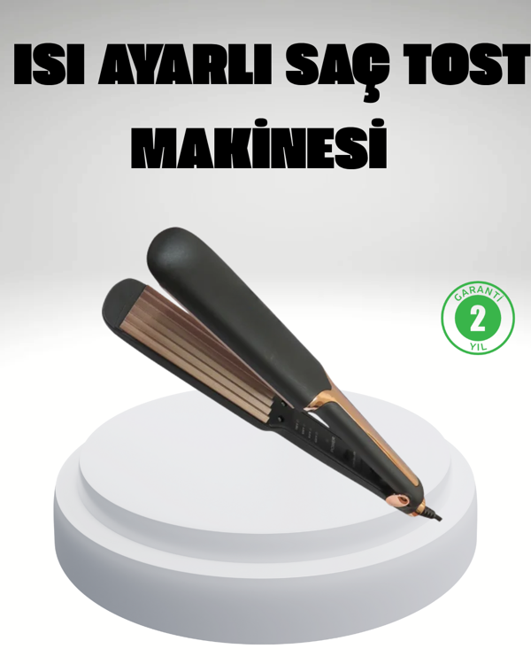 Tost Model Saç Maşası 220°C Hızlı Isınan - Image 1