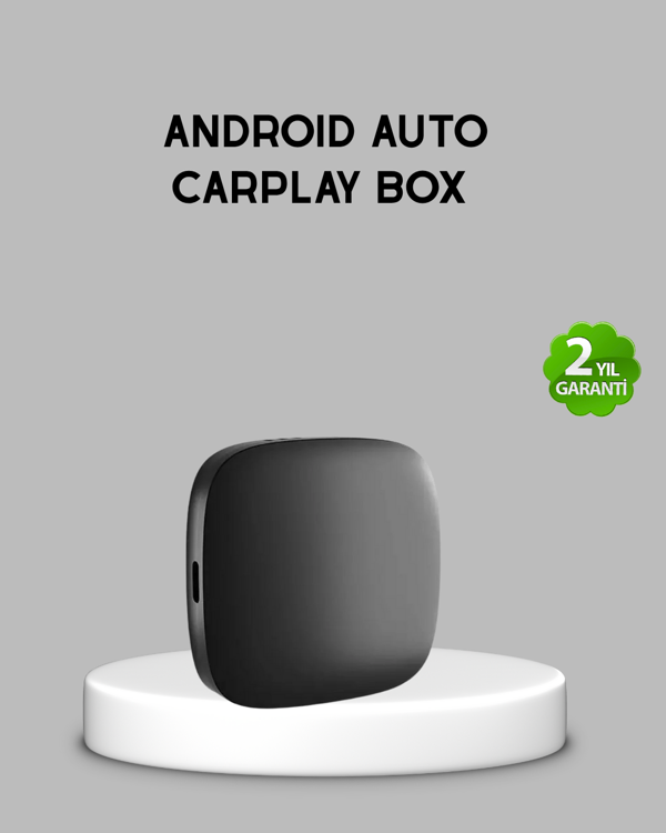 Android Auto Kablosuz Adaptör Bluetooth 5.0 ve 5.8GHz WiFi Destekli - Image 1