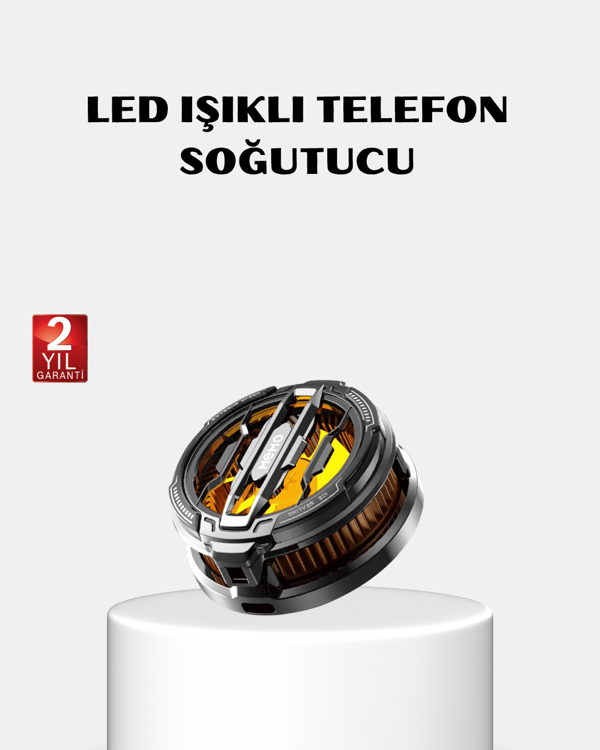 Mobil Oyun Telefon Soğutucusu Yarı İletken Hızlı Soğutmalı ve Sessiz Fanlı - Image 1