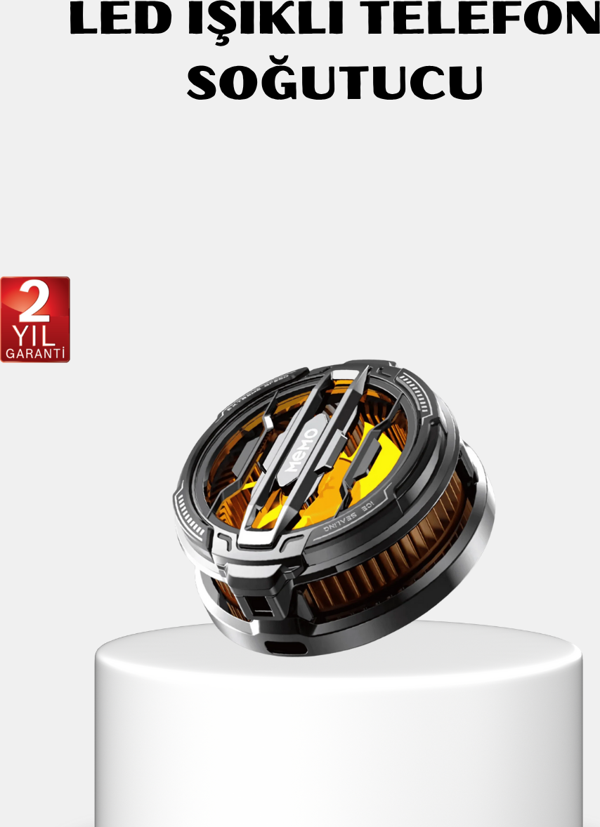 Mobil Oyun Telefon Soğutucusu Yarı İletken Hızlı Soğutmalı ve Sessiz Fanlı - Image 1