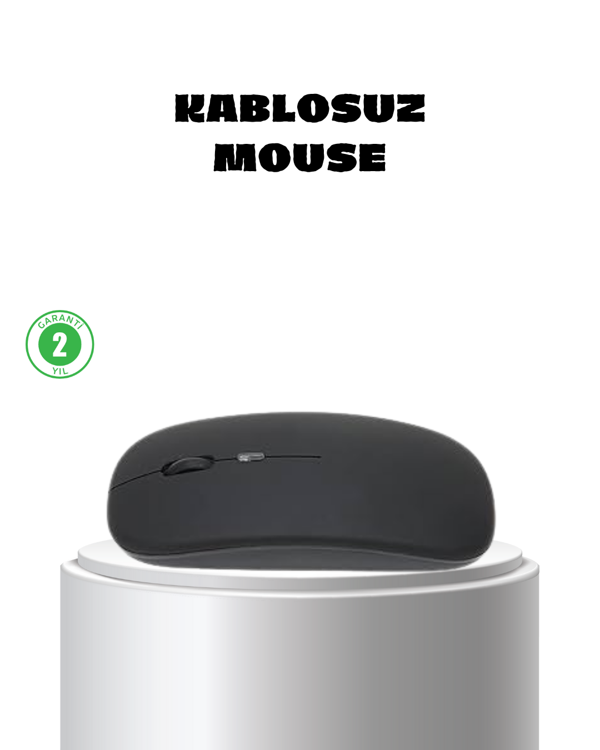 Kablosuz Oyuncu Mouse –  Gelişmiş Optik Sensör, Profesyonel ve Oyun Kullanımına Uygun - Image 1