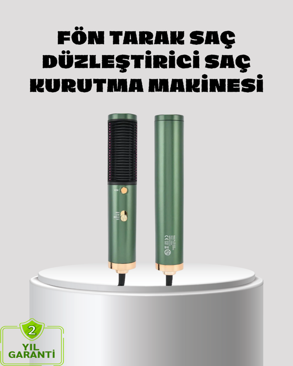 Güçlü İyonik Saç Kurutma Makinesi 3 Kademeli Isı ve 360° Dönebilen Kablo - Image 1