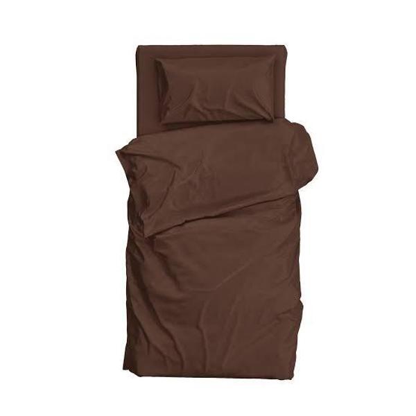 3 PARÇA KAHVERENGİ NEVRESİM TAKIMI - Image 1