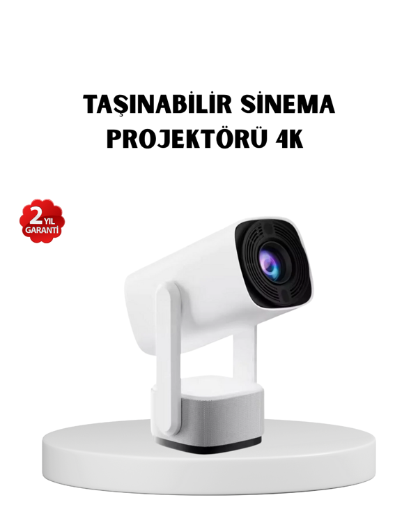720p HD Projeksiyon Cihazı – Uzun Ömürlü Ampul, Canlı Renkler ve Evde Sinema Keyfi - Image 1