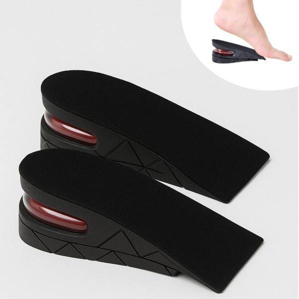 5 cm Boy Uzatıcı Silikon Ortopedik Topuk Tabanlık – Yüksek Konforlu Gizli Yükseltici Ped (Unisex) - Image 1